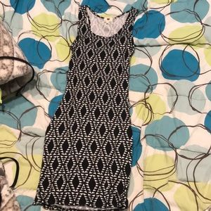 tribal print mini dress